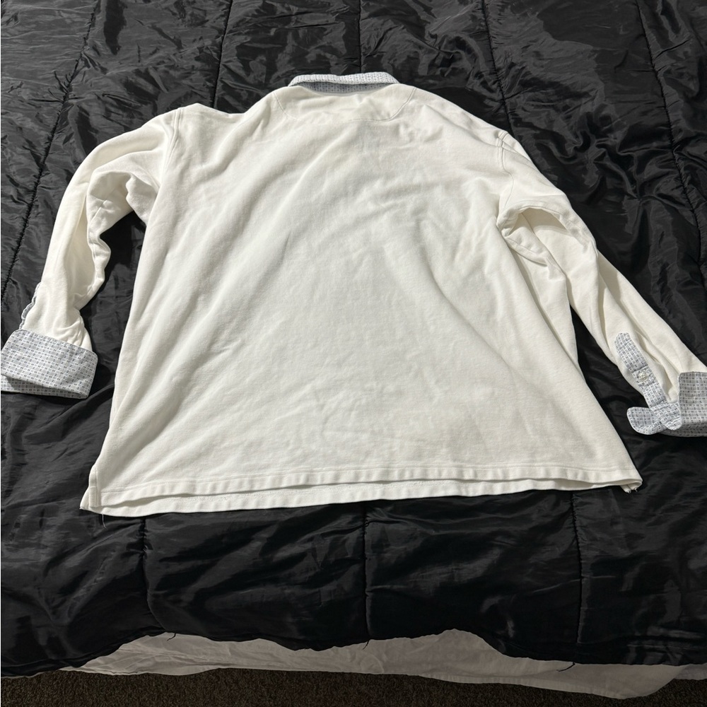 PreOwned COOGI 4xl Long sleeve cotton polo with French cuffs​ 58# - Picture 7 of 13